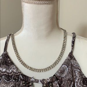 Rhinestone necklace worn once. Like new